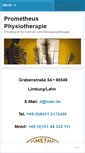 Mobile Screenshot of physiotherapie-limburg.de